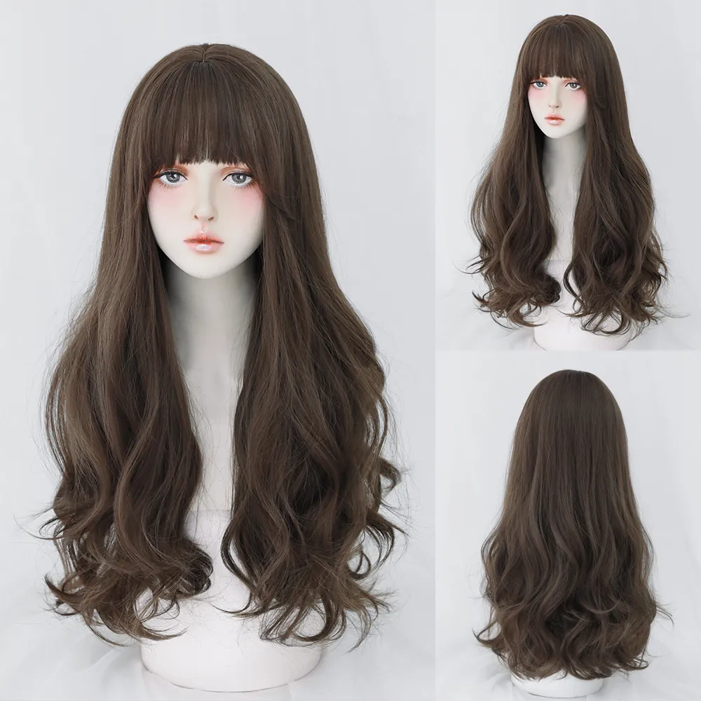Perruque Longue Ondulée Blonde Dense - 24