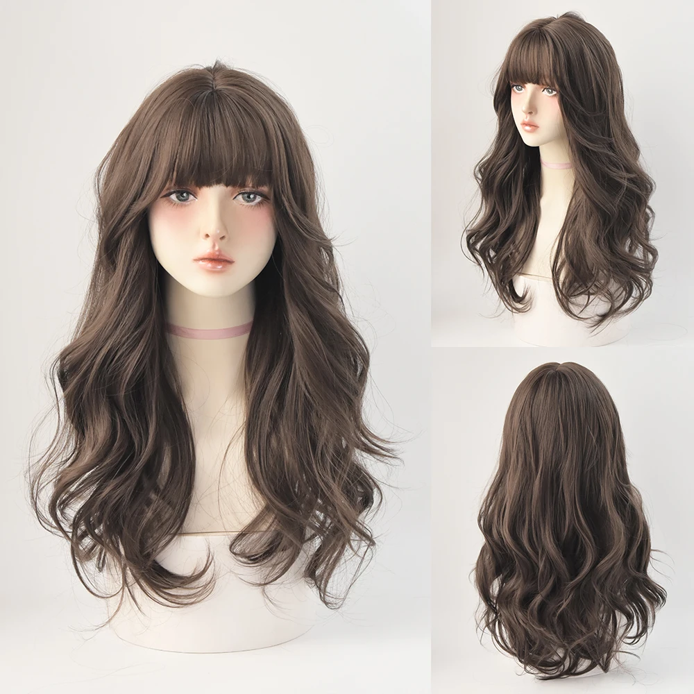 Perruque Longue Ondulée Blonde Dense - 48