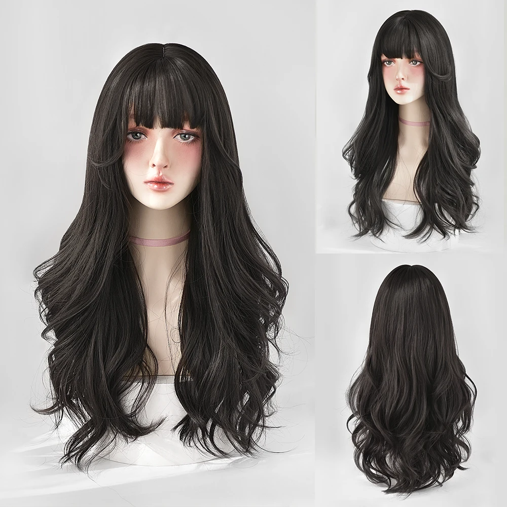 Perruque Longue Ondulée Blonde Dense - 49
