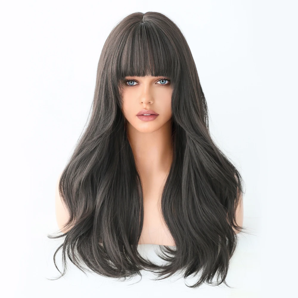 Perruque Longue Lisse Blond Miel - 5