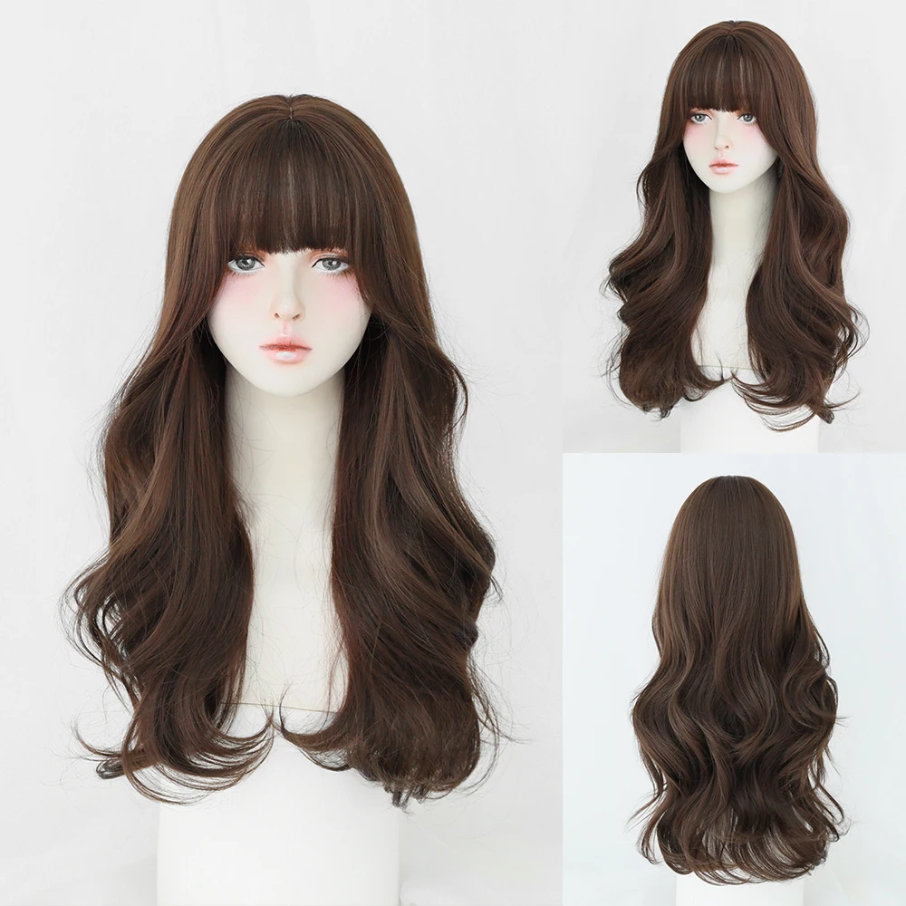 Perruque Longue Ondulée Blonde Dense - 26