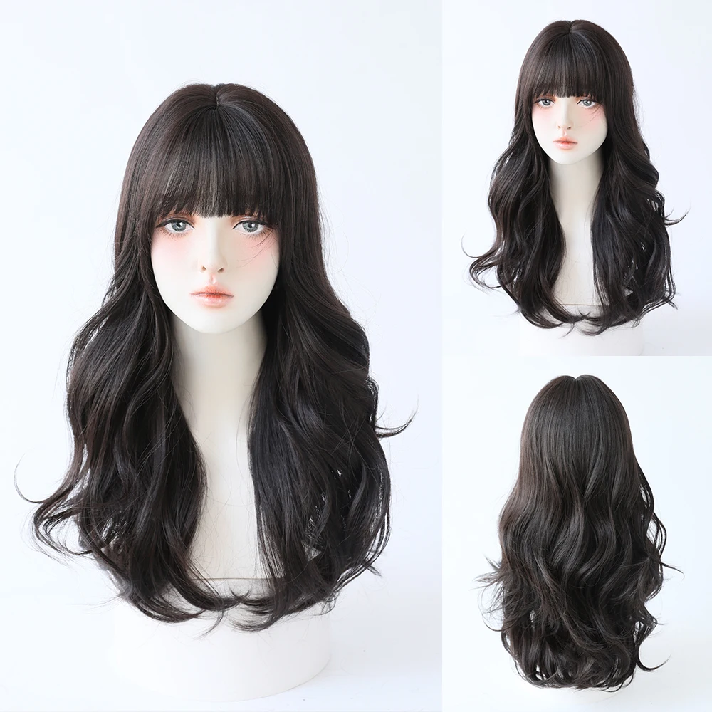 Perruque Longue Ondulée Blonde Dense - 14