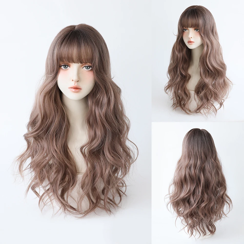 Perruque Longue Ondulée Blonde Dense - 21