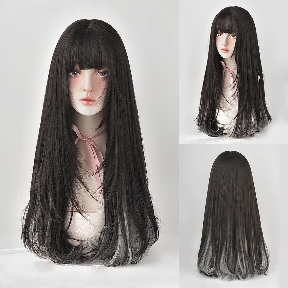 Perruque Longue Ondulée Blonde Dense - 47