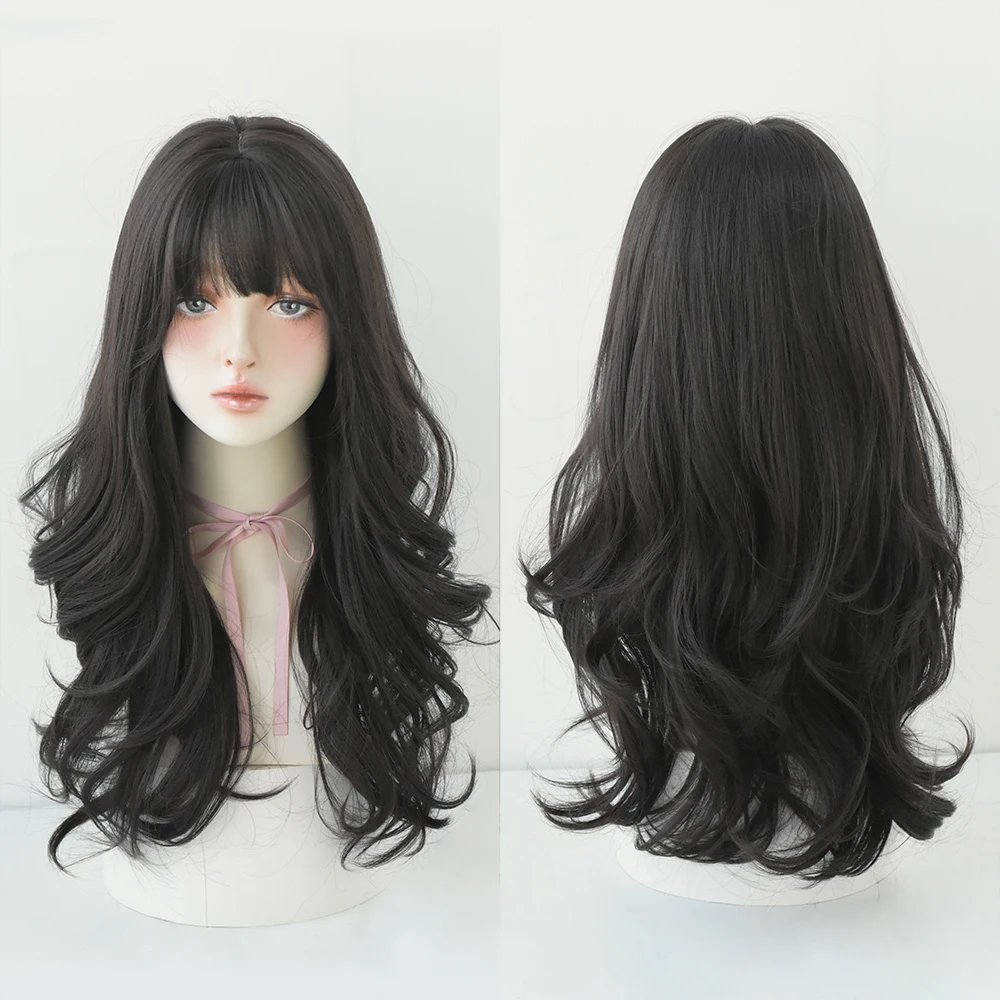 Perruque Longue Ondulée Blonde Dense - 38