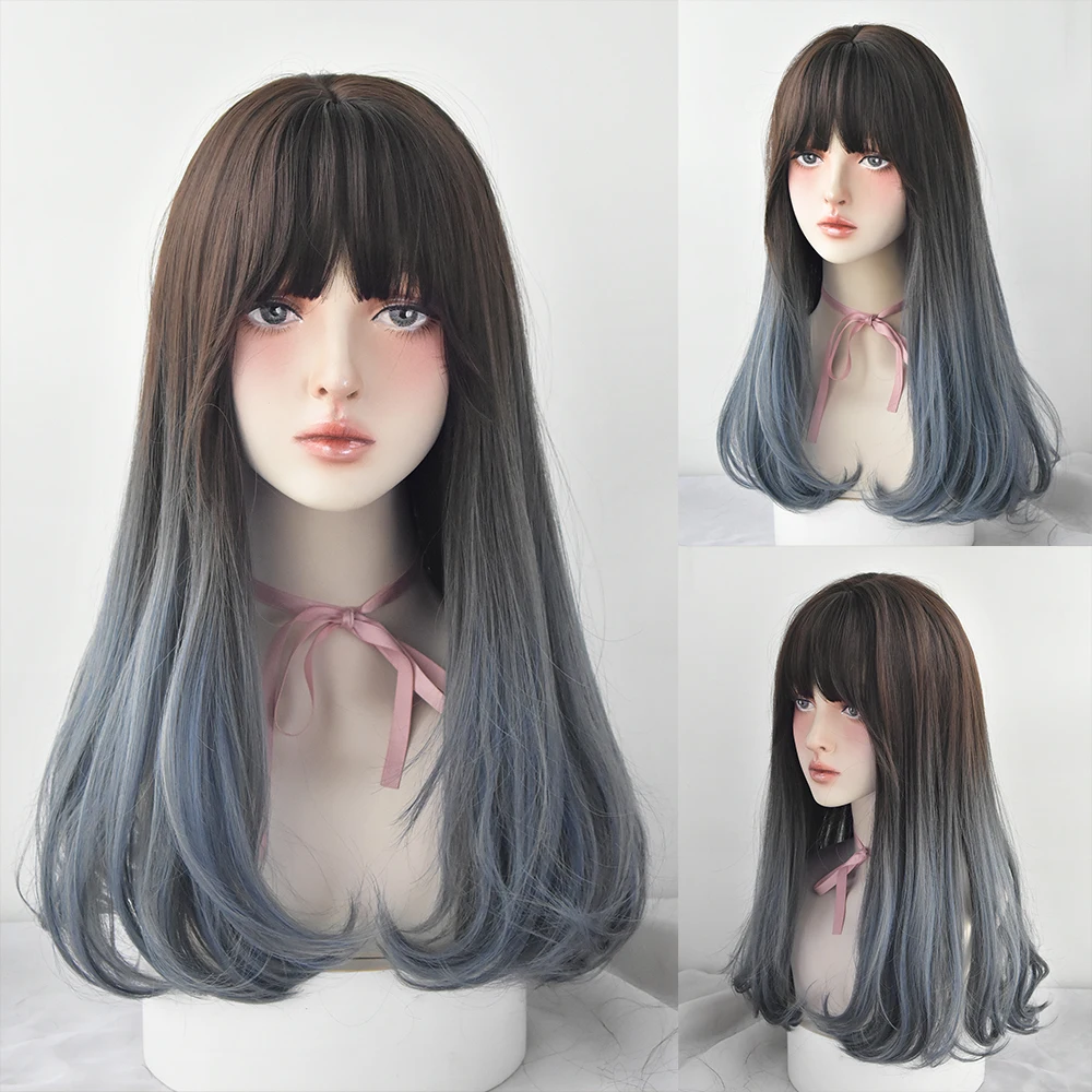 Perruque Longue Ondulée Blonde Dense - 45