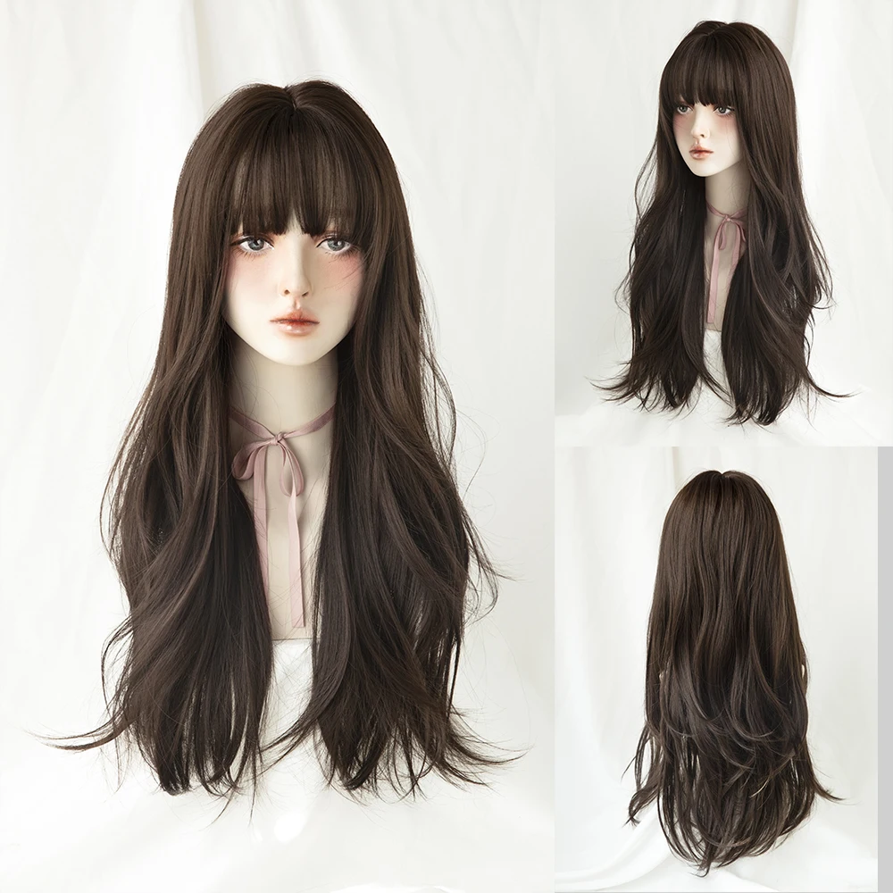 Perruque Longue Ondulée Blonde Dense - 12
