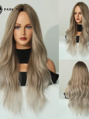 Perruque Blonde Ondulée Longue Perruque Blonde Ondulée Longue