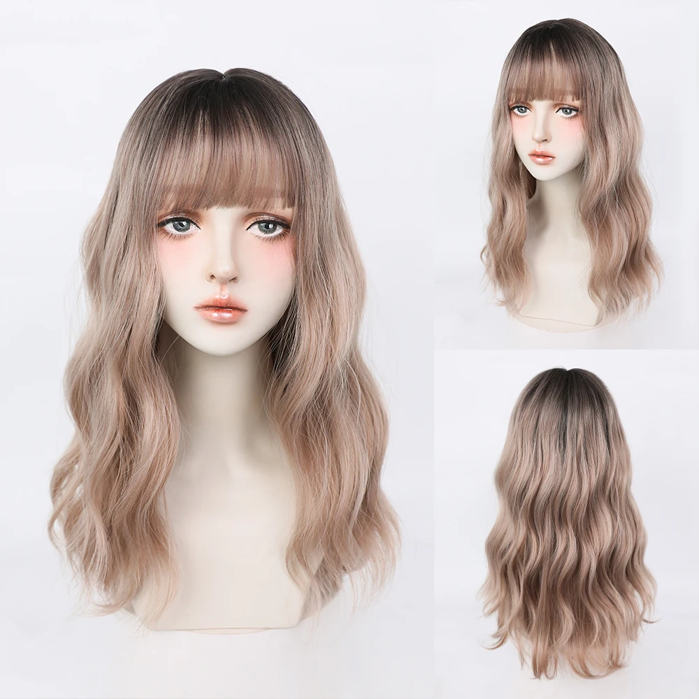 Perruque Longue Ondulée Blonde Dense - 10