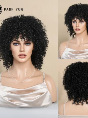Perruque Afro Courte Bouclée pour Femmes Noires Perruque Afro Courte Bouclée pour Femmes Noires