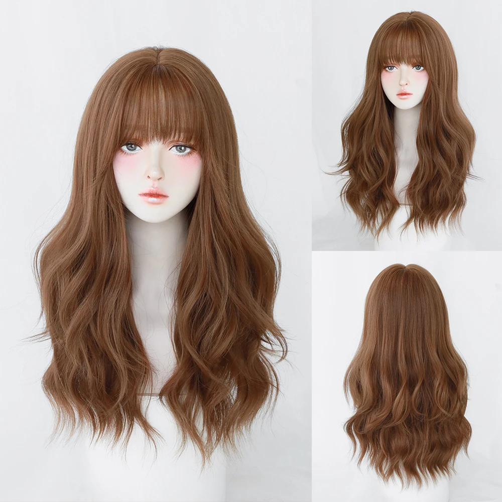 Perruque Longue Ondulée Blonde Dense - 22